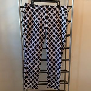 Express Mid Rise Columnist Ankle Pants